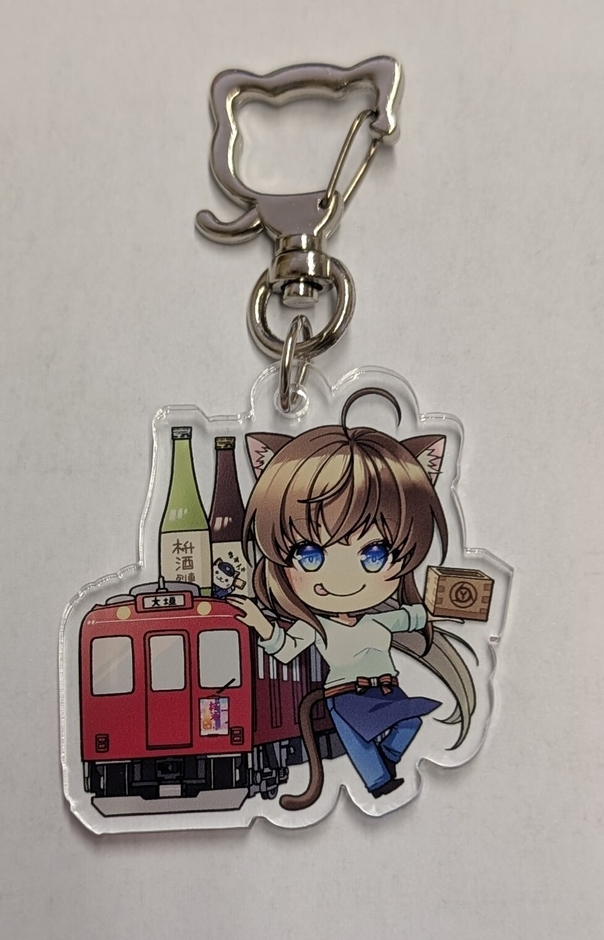 昨年販売したオリジナルキーホルダー