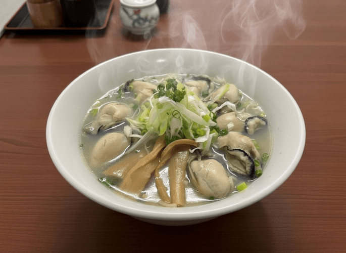 濃厚牡蠣らーめん|販売価格:1,500円(税込)