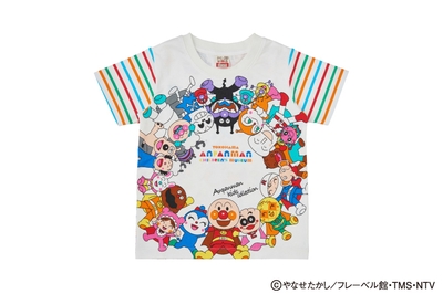 横浜アンパンマンこどもミュージアム限定 キービジュアルTシャツ※画像はイメージです
