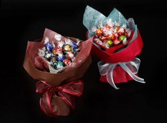 リンドールで作る、バレンタインの甘いチョコレートブーケ 　メイキングセミナーを自由が丘店で2019年2月に開催