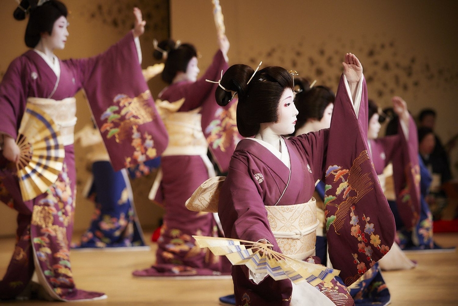 東をどり 舞台ざらいの様子 ※写真:公文健太郎