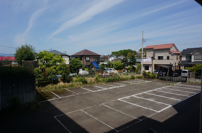 現況の駐車場部分