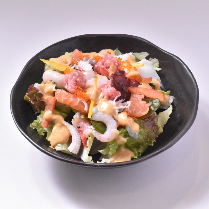 NEW　板前海の幸サラダハーフ