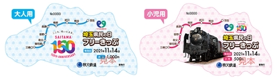 埼玉県民の日フリーきっぷ　イメージ