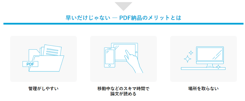 PDFのメリット