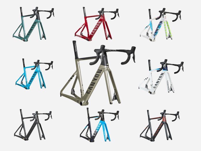 エアロード CFR Gen3 フレームブレーキキット AXS カラー展開