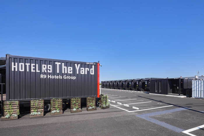 レスキューホテル出動拠点　HOTEL R9 The Yard シリーズ 外観(画像は東近江店)