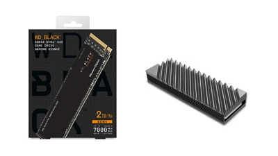 ゲーミングドライブ SSD WD_BLACK SN850用 PS5向けヒートシンク プレゼントキャンペーンが11月12日開始