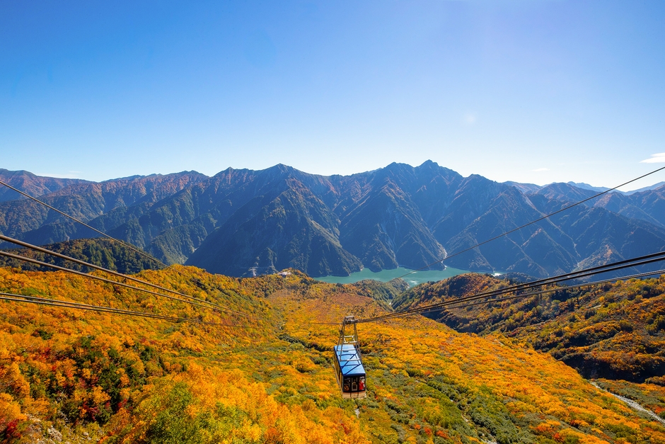 立山ロープウェイと紅葉(2025年10月)(2)