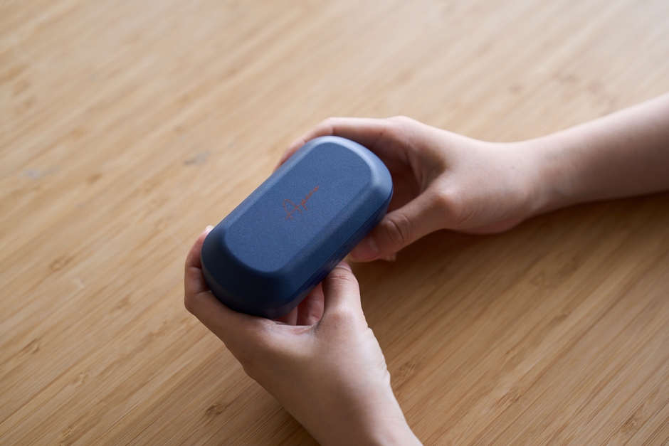 Aperoの見た目。コンパクトで持ち運びがしやすいデザイン