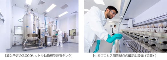 米国・英国拠点に抗体医薬品のプロセス開発・生産設備を増強