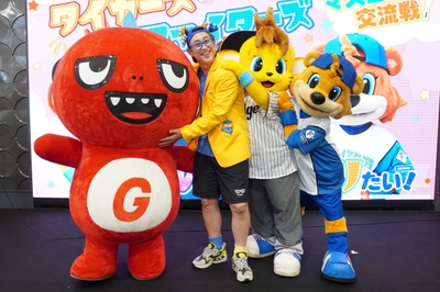 推しきゃらアベニューミニステージGAORASPORTSマスコット交流戦