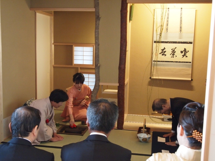 康風庵 お茶席披き