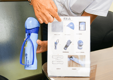 イラストなどをベースに図面を起こし、段階を踏んで量産に持っていく。「漠然としたアイデアでも大歓迎。いかにお客様のイメージ通りのものにしていくか。そこが面白いところです」(米田氏)