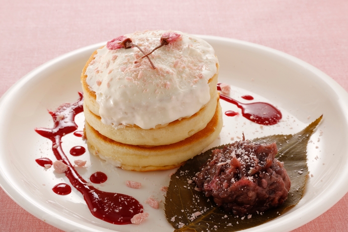 <永光農園>たまご屋さんのさくらパンケーキ
