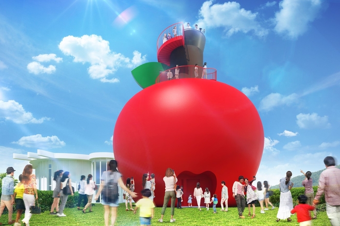 ▲「HELLO KITTY APPLE HOUSE」（イメージ）