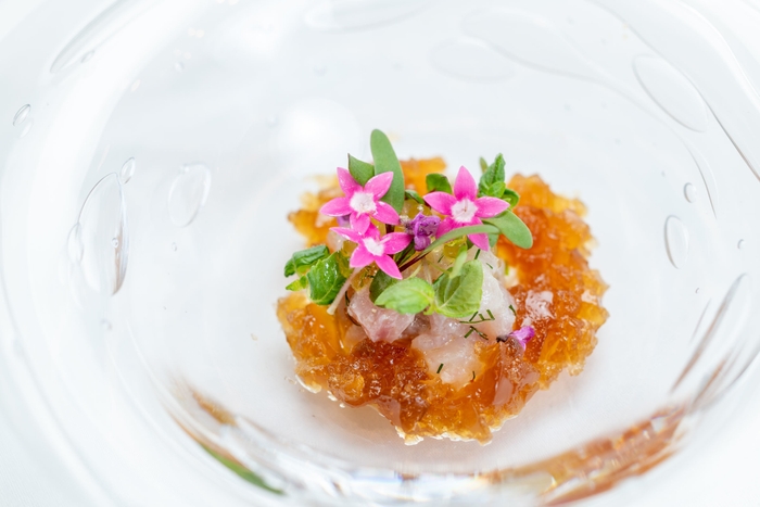 前菜 青森産のアイナメ