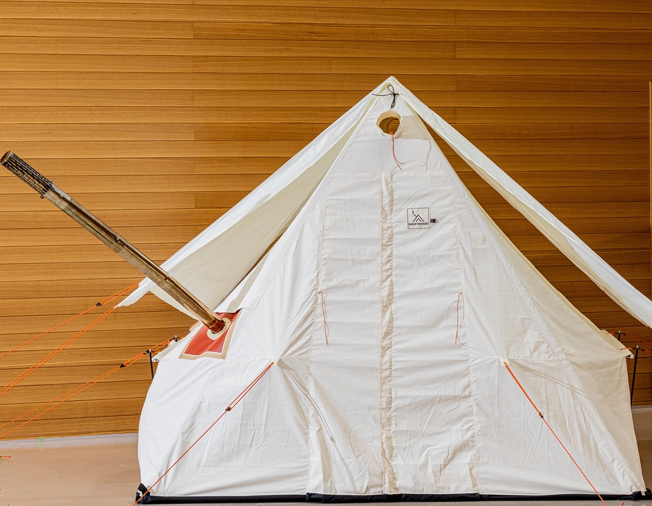 煙突穴が付いているので冬に最適