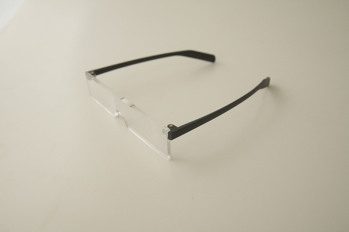 リーディンググラス 黒4