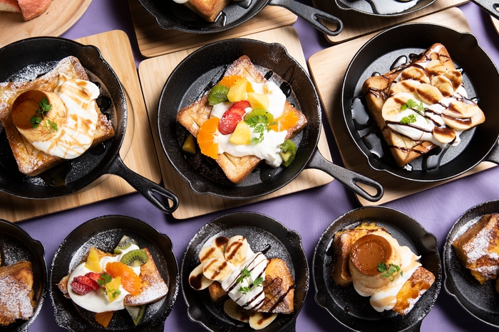 高級食パンを贅沢に使ったフレンチトースト