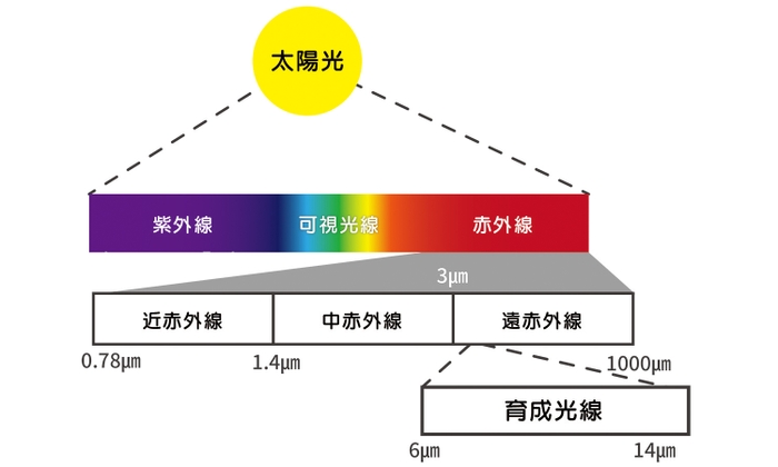 遠赤外線について