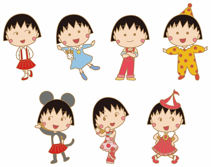 ピンズ(全8種) 各540円(税込) ©さくらプロダクション/日本アニメーション