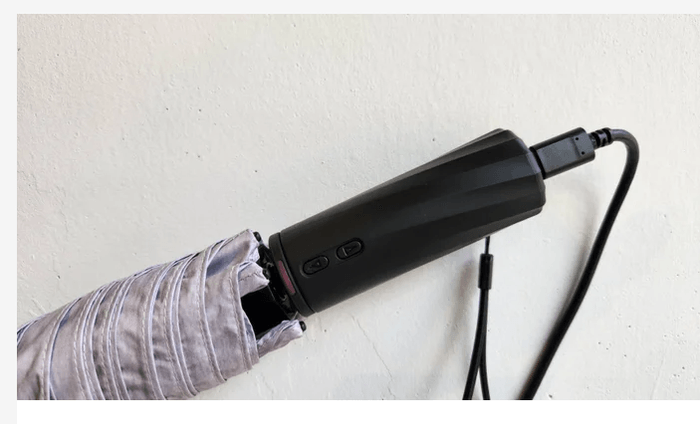 グッドデザイン受賞新型電動傘5