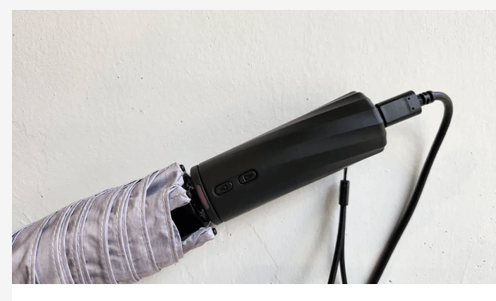 グッドデザイン受賞新型電動傘5