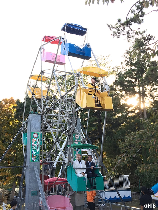 HTB北海道テレビ「錦鯉が行く!のりのり函館ツアー」(C)HTB