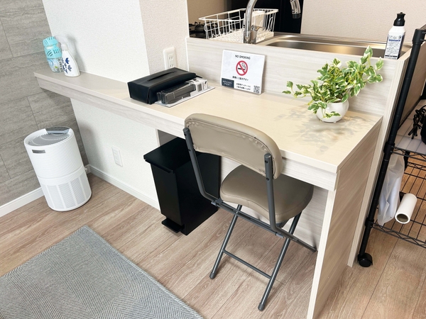 生活に必要な家具家電はもちろん、あったら便利な備品・アメニティを取り揃えています。