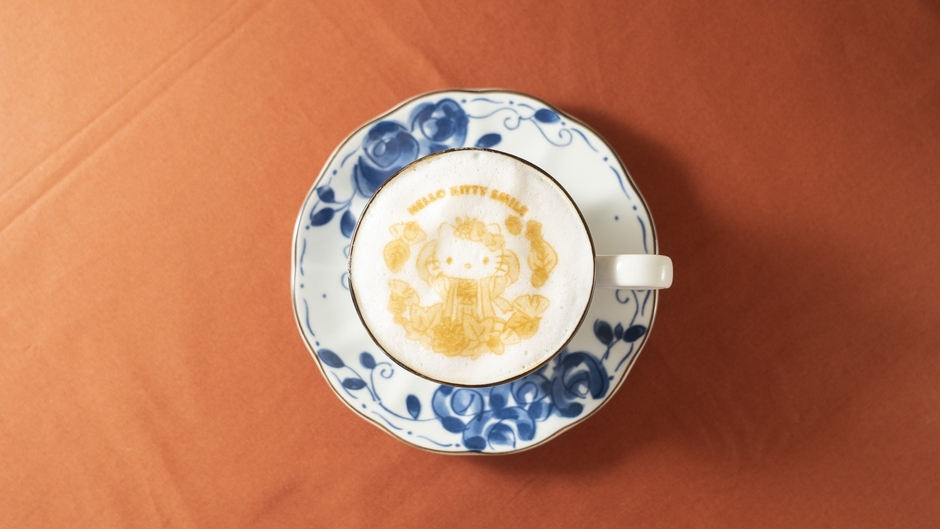 ▲秋限定ラテアート