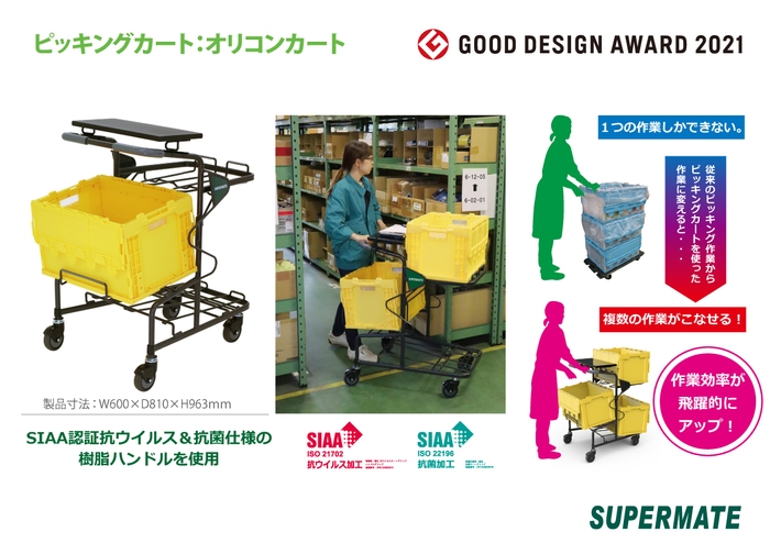 ピッキングカート:オリコンカート