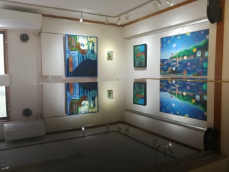 脳性麻痺の女性画家 江上 綾香が個展「ほわほわVol.2」を 6月9日から開催　150人弱の来場にて6月20日に閉幕