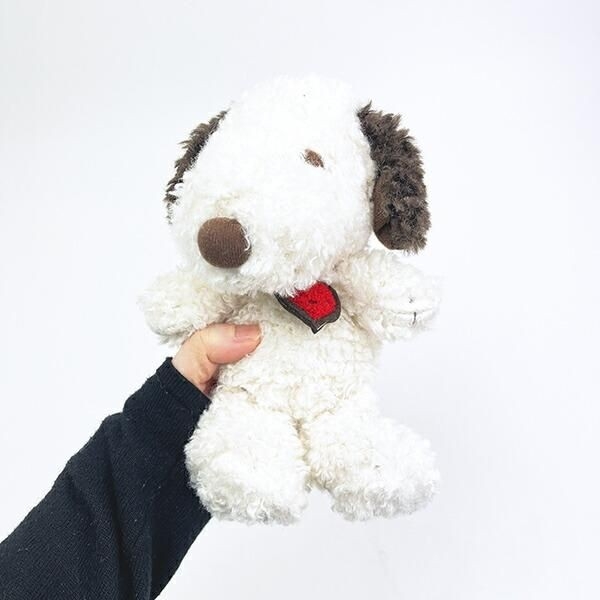 スヌーピー足跡ハート