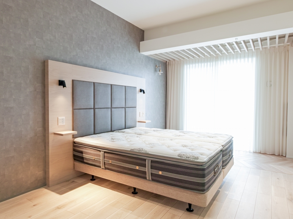 ホテルライクなベッド