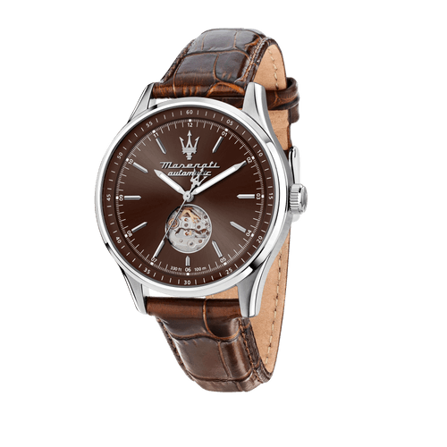 42MM AUTO BROWN DIAL BROW ST
