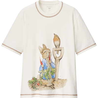 ピーターラビット(TM)オーバーサイズT OFF WHITE