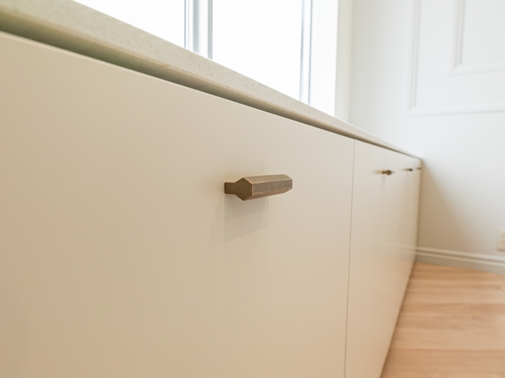 取手1つにもこだわりを