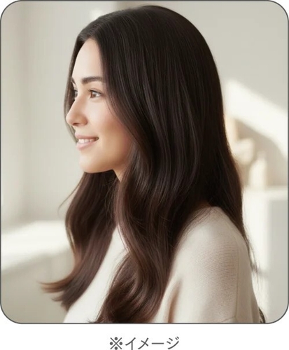 特徴2. バリバリしにくい、自然な仕上がり