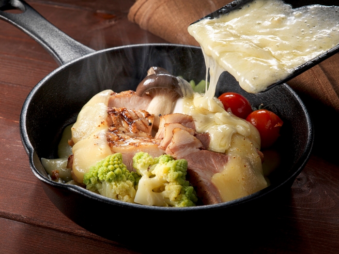 山の恵みグリル とろけるラクレット