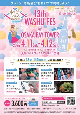 和酒フェス大阪ポスター