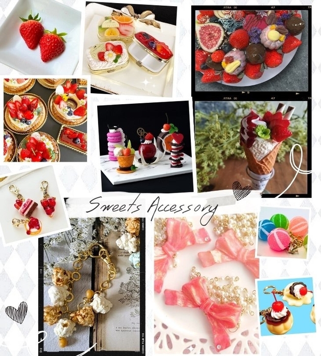 食べたくなるアクセサリーやオブジェ