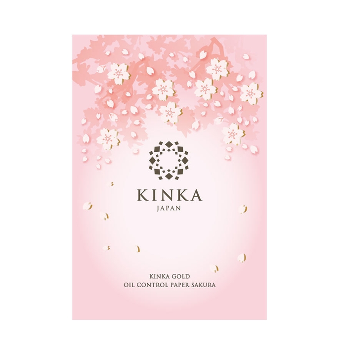 あぶらとり紙　KINKA　桜の花びら入り