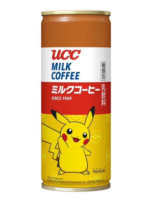 『ＵＣＣ ミルクコーヒー ポケモン缶 250g』ピカチュウ