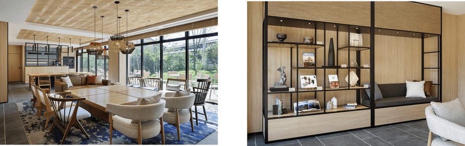 ロビーラウンジ ライブラリー