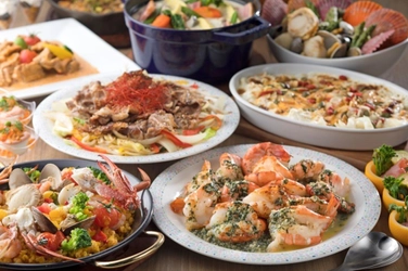 水辺が賑わう食材の数々！ ご家族で味わうゴールデンウィークバイキング！ シーフード＆ビーフマルシェ2018」開催 2018年4月28日（土）より 第一ホテル東京シーフォートにて