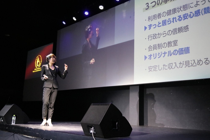 女性部門優勝者:中川麻衣子