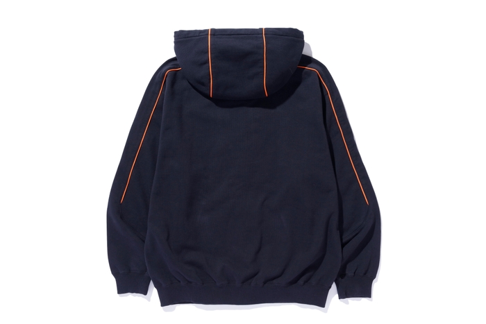 ジップ・パーカー(裏)