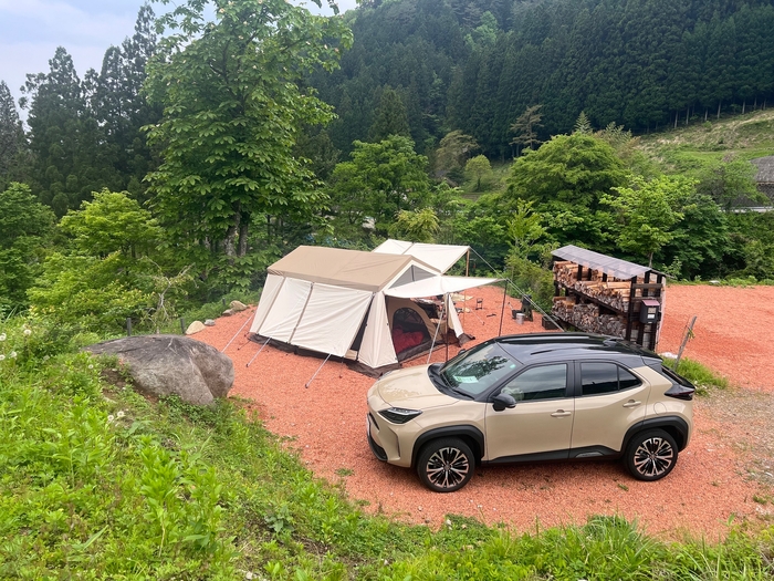 川のせせらぎに癒やされるホーリーサイト