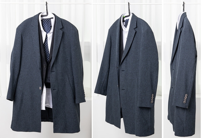 スーツセットを1本で整理